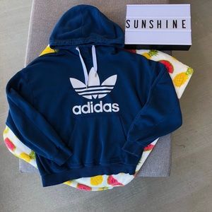 ADIDAS BLUE SWEATSHIRT